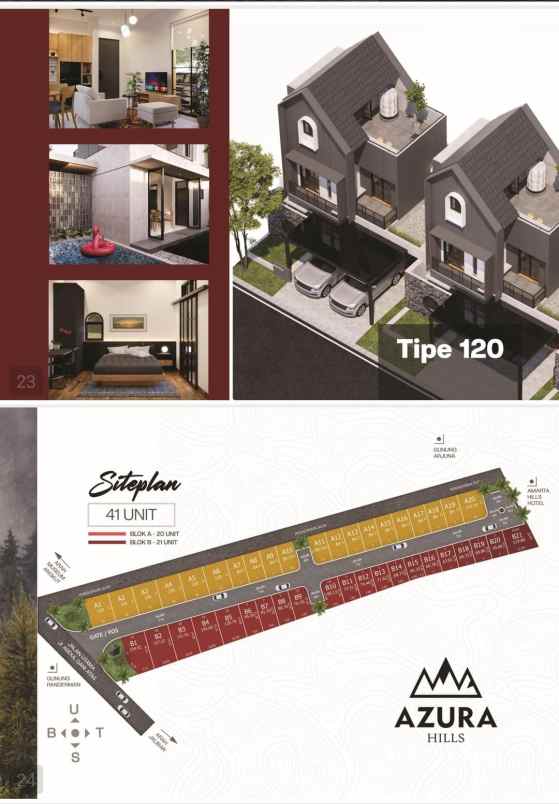 dijual rumah azura hill