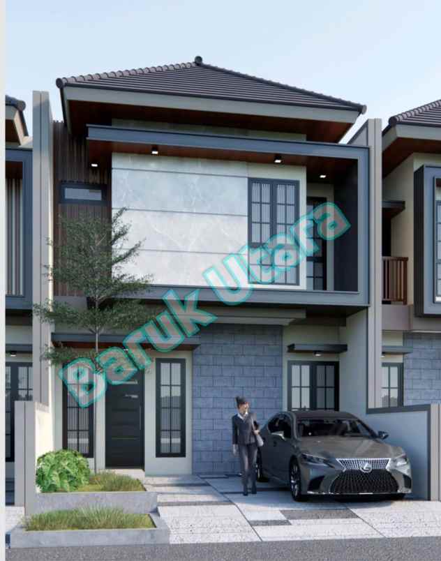 dijual rumah baruk