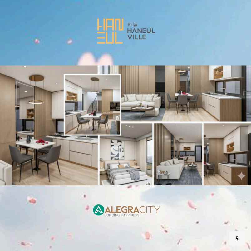 dijual rumah cantik bergaya korea di parung bogor