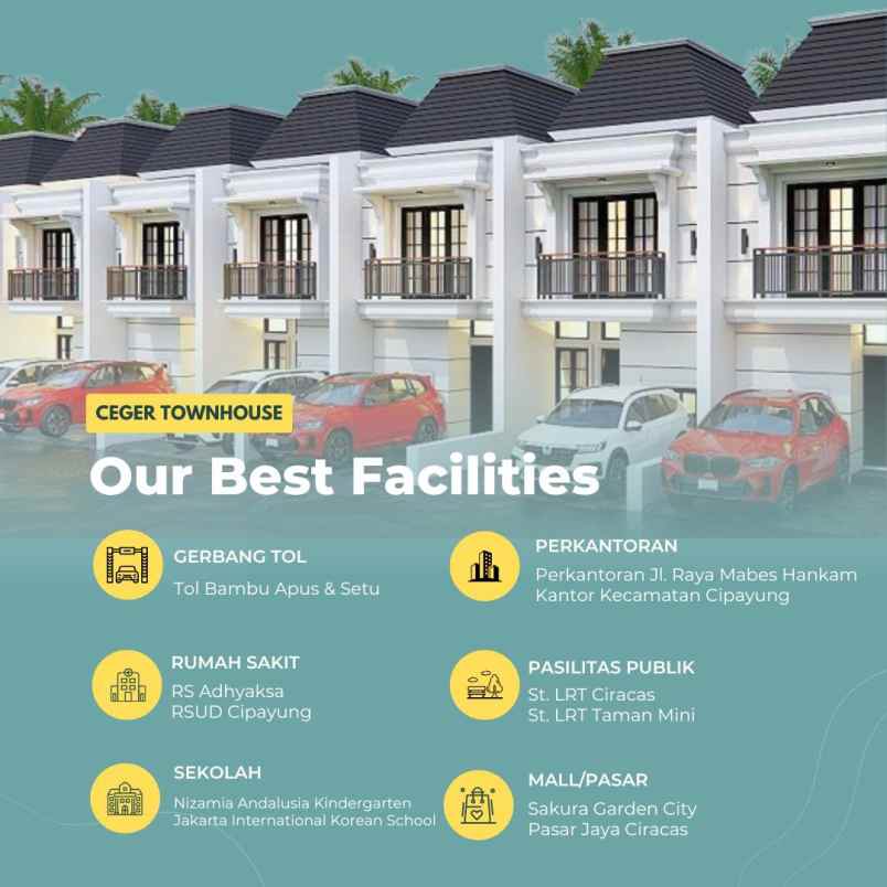 dijual rumah ceger cipayung jaktim