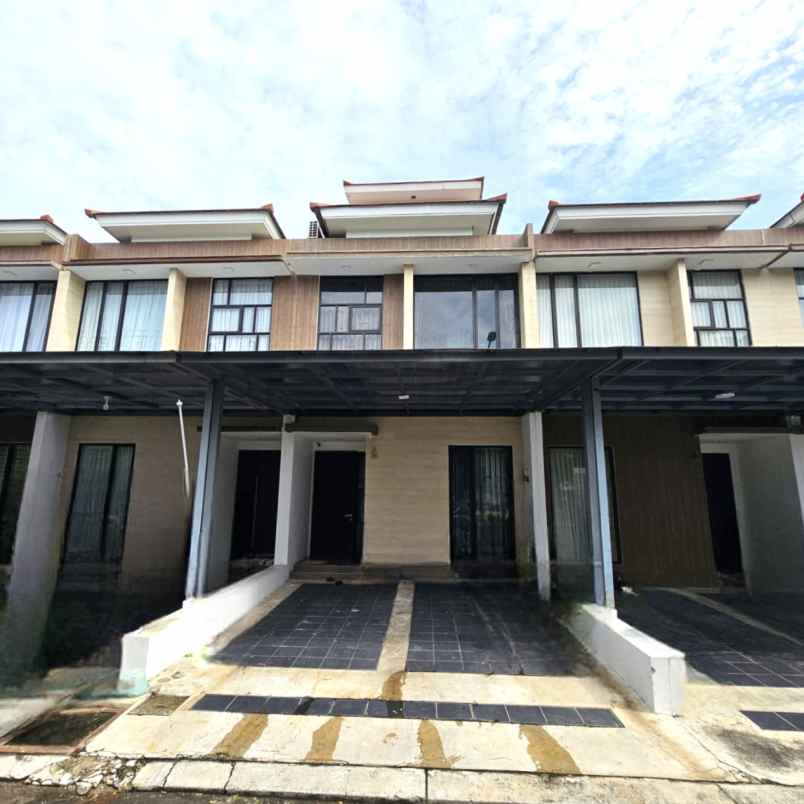 dijual rumah cluster la seine jgc