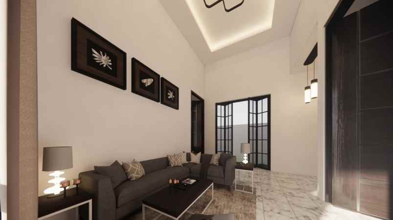 dijual rumah desain limasan modern utara pabrik sgm