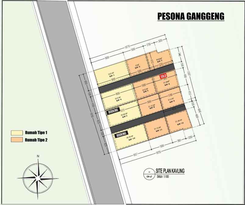 dijual rumah ganggeng jakarta utara