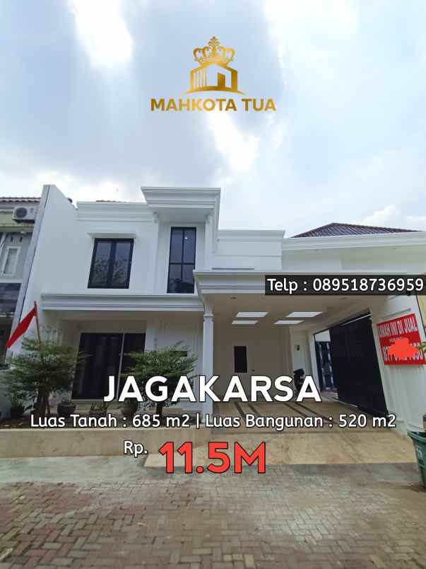dijual rumah jagakarsa