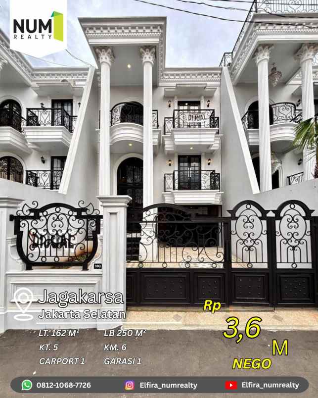 dijual rumah jagakarsa jakarta selatan