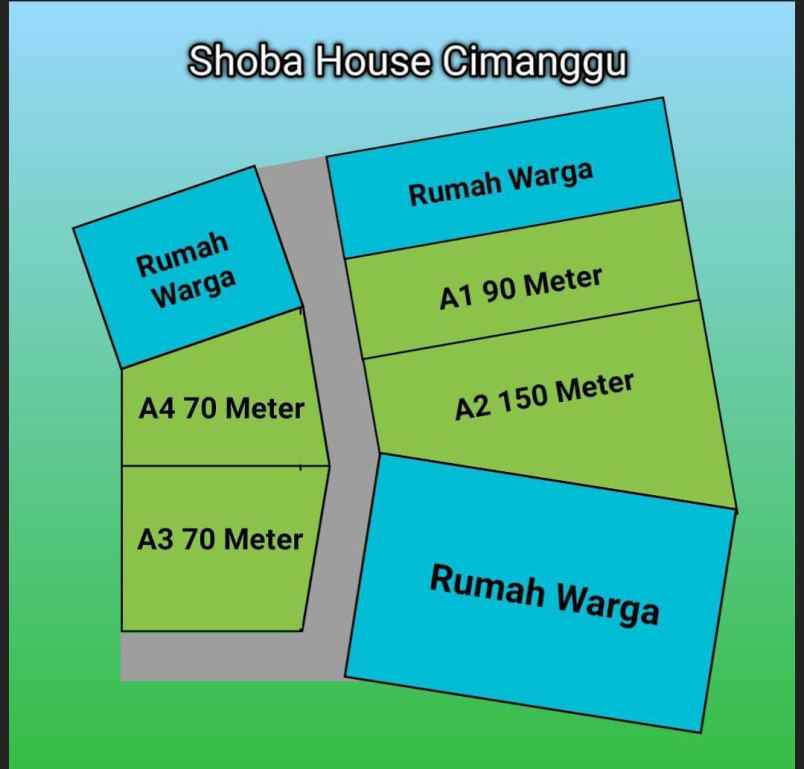 dijual rumah jl kedung waringin