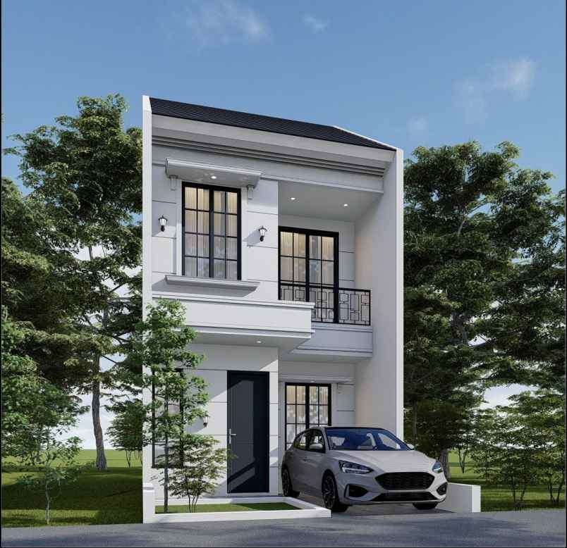 dijual rumah jl kedung waringin