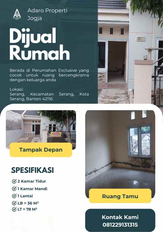 dijual rumah jl kolonel hj tb suwandi