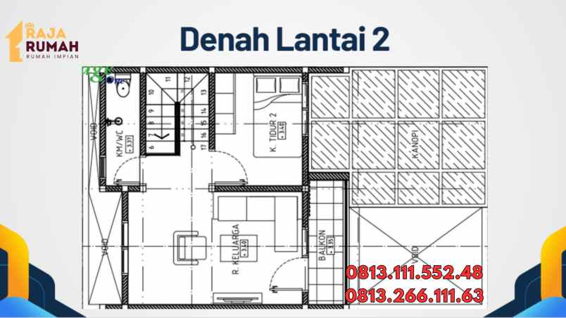 dijual rumah jl pesona utama ii bakti