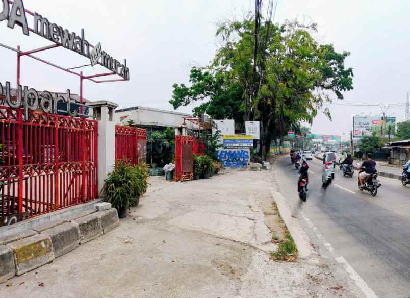 dijual rumah jl raya parung