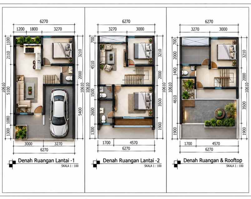 dijual rumah kebagusan