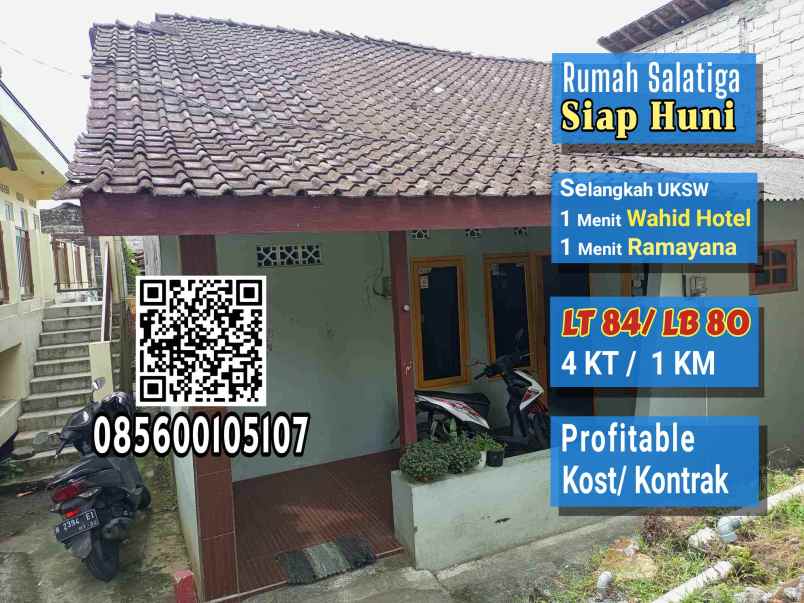 dijual rumah kos strategis kemiri uksw salatiga