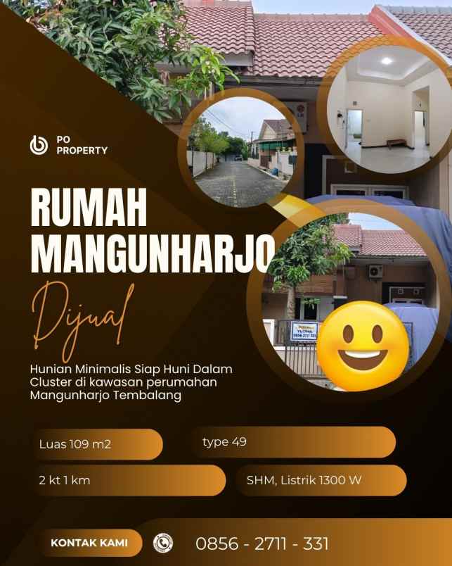 dijual rumah mangunharjo tembalang