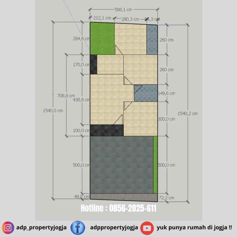 dijual rumah medari caturharjo sleman