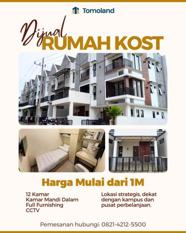 dijual rumah merjosari