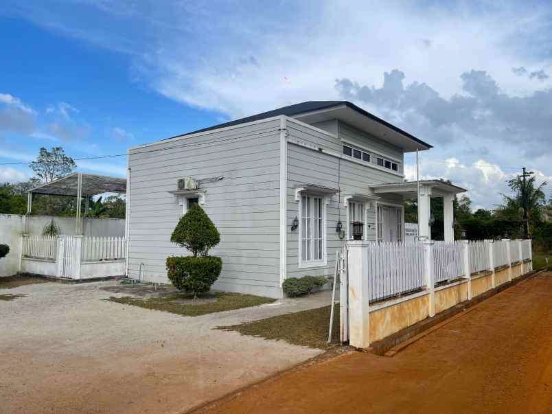 dijual rumah modern american classic bangka belitung