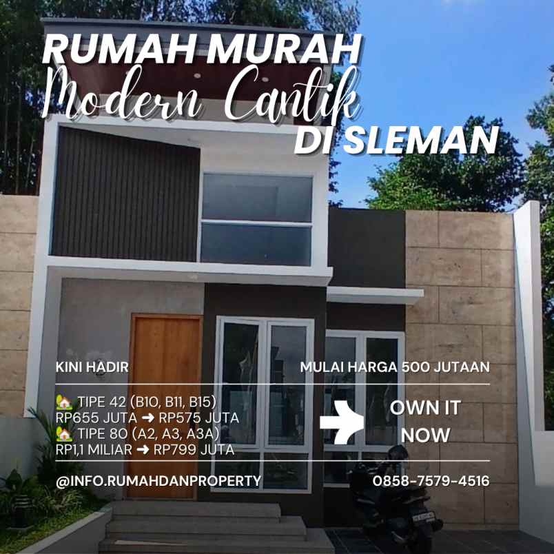 dijual rumah ngaglik sleman d i yogyakarta