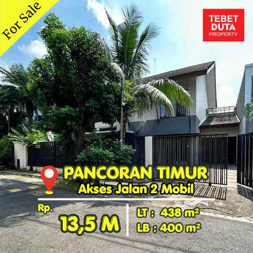 dijual rumah pancoran