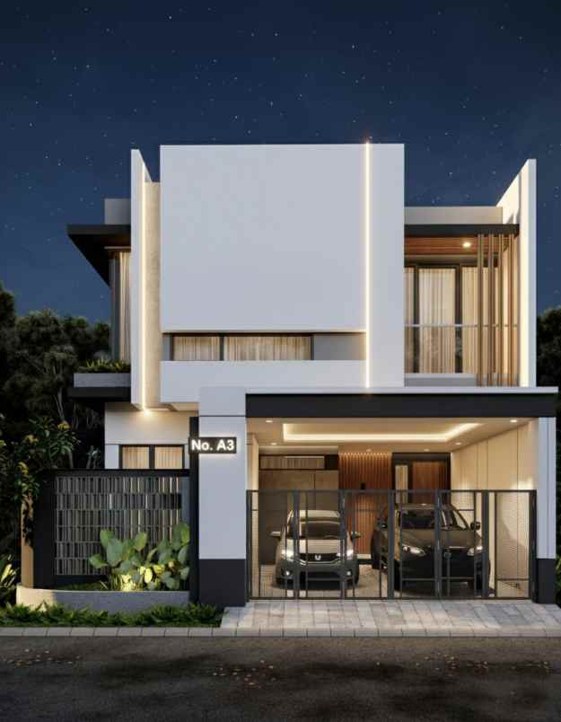 dijual rumah perumahan darmo permai selatan