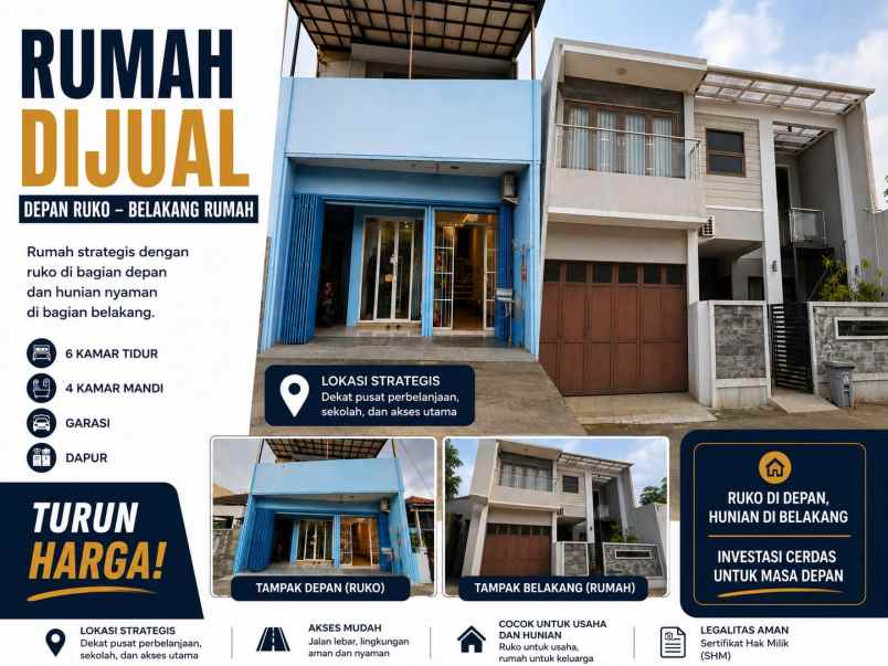 dijual rumah rejasari purwokerto banyumas jawa tengah