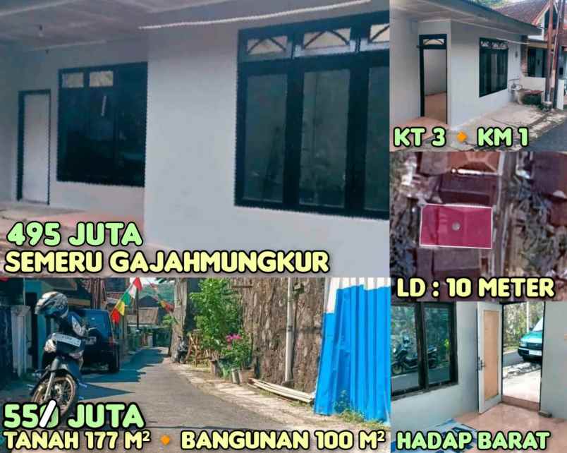 dijual rumah semeru