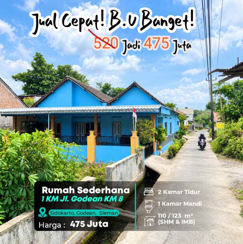 dijual rumah sidokarto