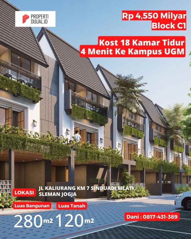 dijual rumah sinduadi mlati sleman jogja
