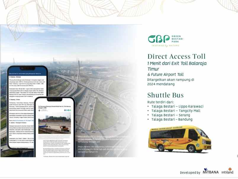 dijual rumah talaga bestari cluster