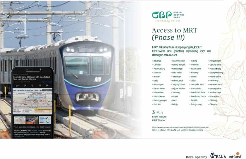 dijual rumah talaga bestari cluster