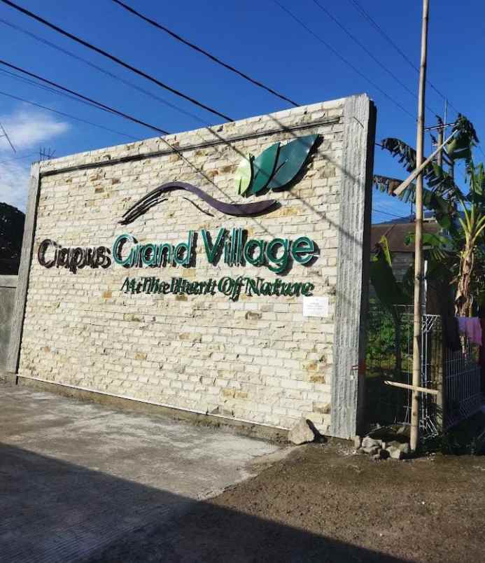 dijual rumah tamansari bogor