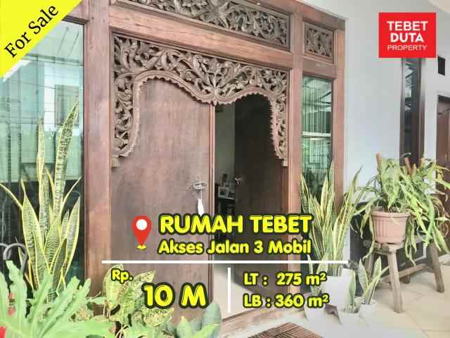 dijual rumah tebet