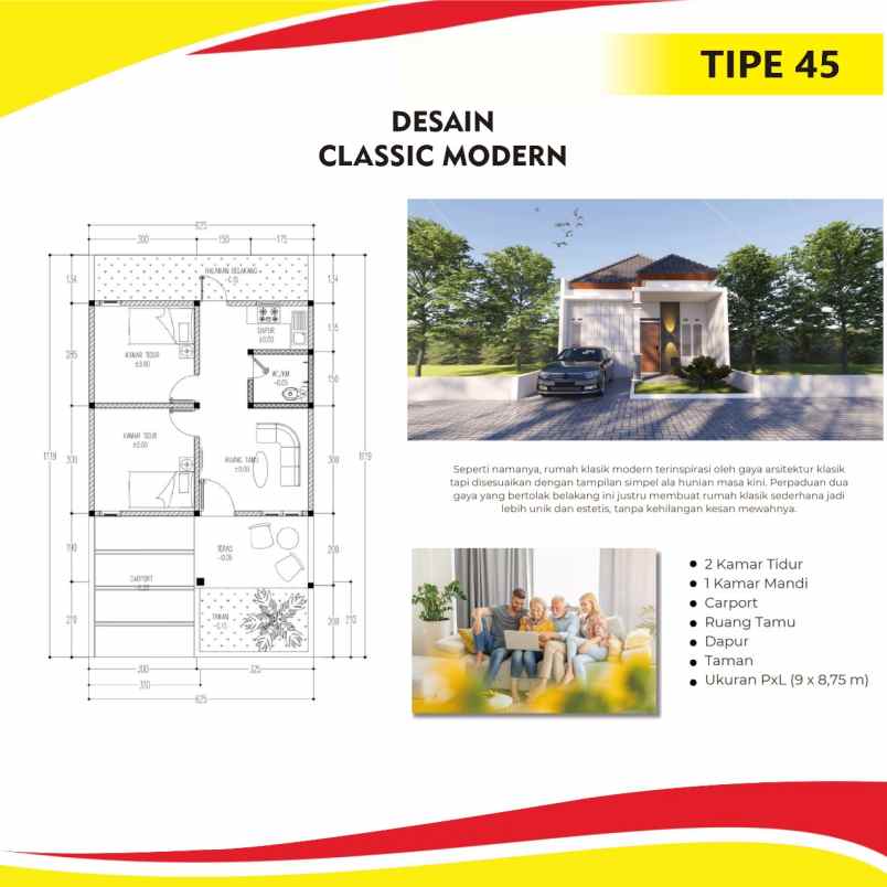 dijual rumah trunuh klaten selatan klaten