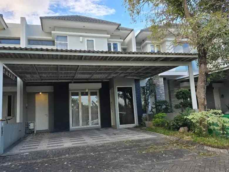 dijual rumah wisata bukit mas cluster louvre surabaya