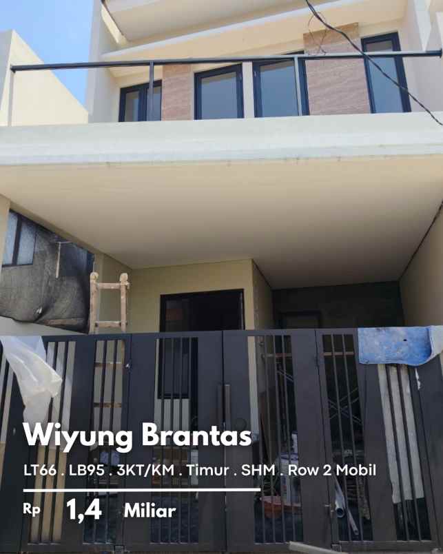 dijual rumah wiyung brantas permai