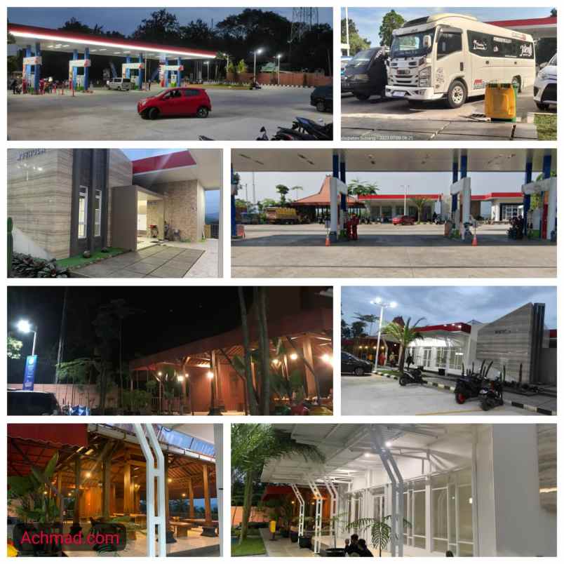 dijual spbu subang lokasi jalan utama