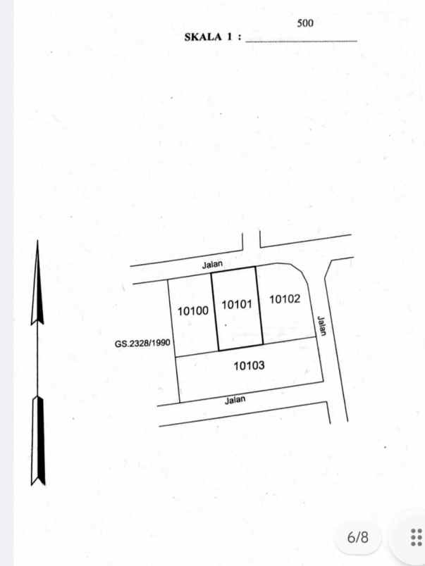 dijual tanah besi jangkang