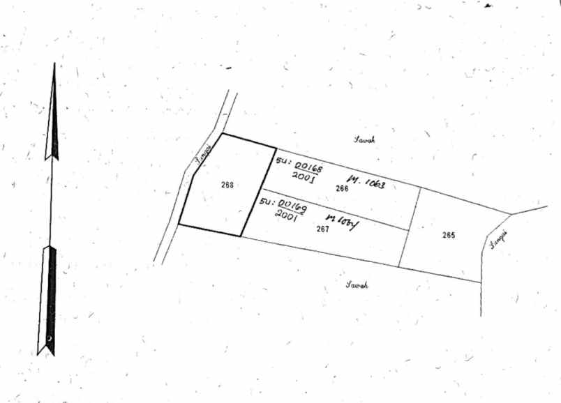 dijual tanah cepet purwobinangun pakem