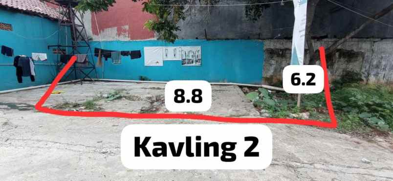 dijual tanah cilangkap