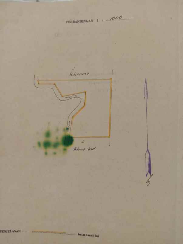 dijual tanah di palur solo