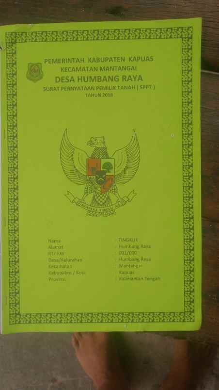 dijual tanah dijual rumah di humbang