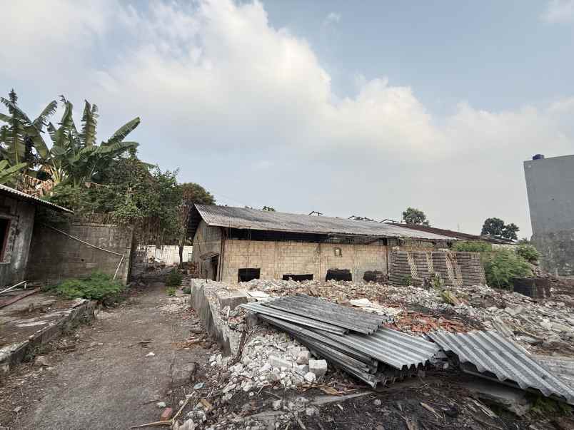 dijual tanah ex pabrik di pamulang ciputat tangerang