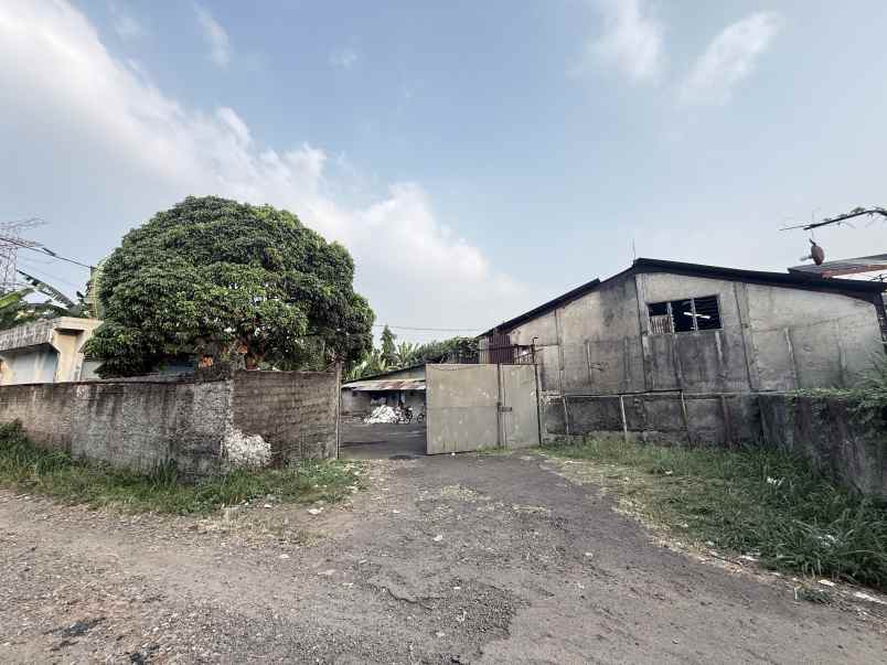 dijual tanah ex pabrik di pamulang ciputat tangerang