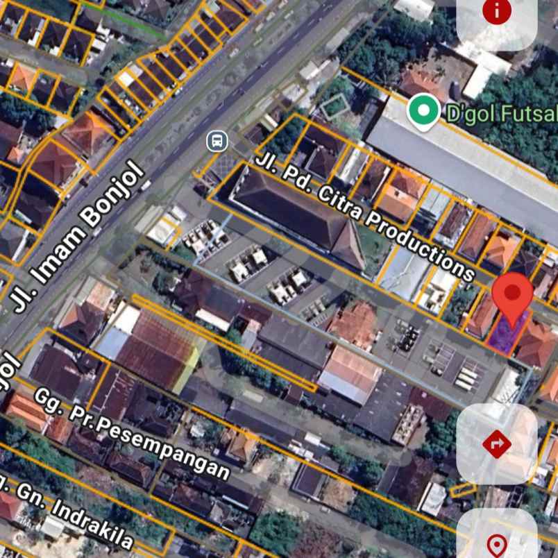 dijual tanah imam bonjol