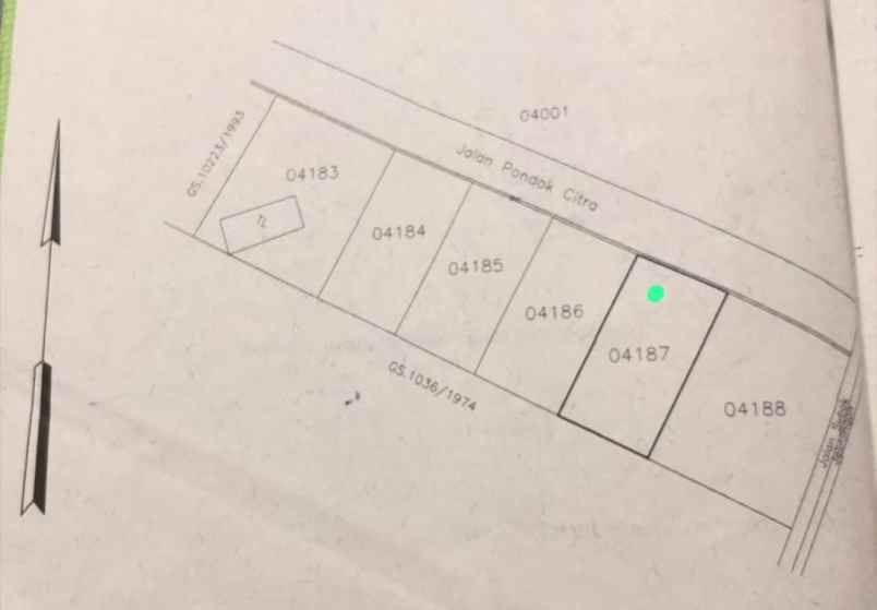 dijual tanah imam bonjol