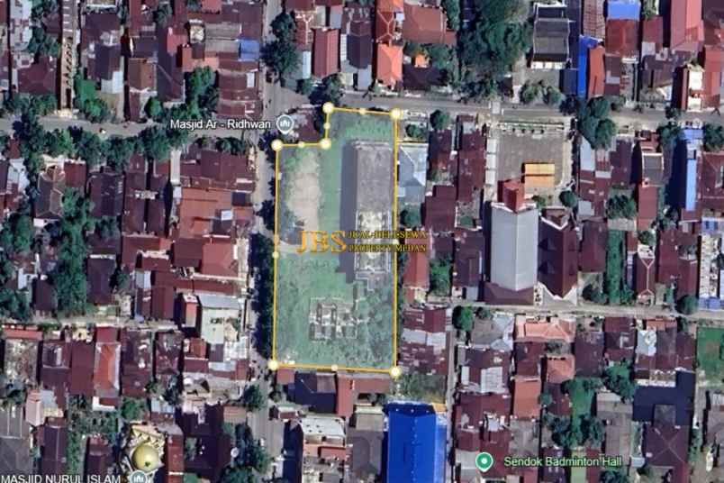 dijual tanah jalan ayahanda daerah