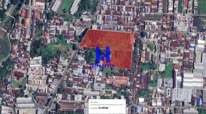 dijual tanah jalan brig jend zein hamid