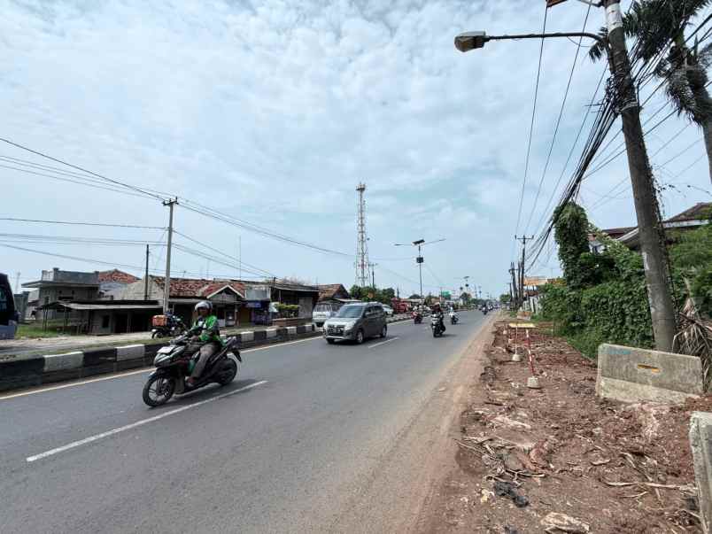 dijual tanah jalan raya klari karawang