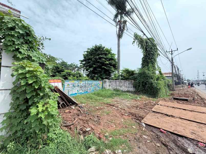 dijual tanah jalan raya klari karawang