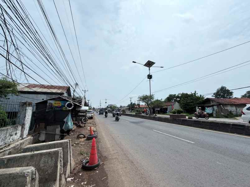 dijual tanah jalan raya klari karawang
