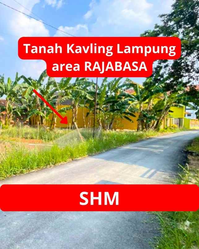 dijual tanah jl nunyai